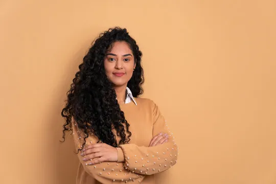 Professional data analyst reviewing charts